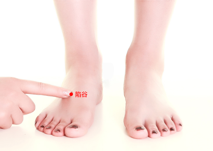 陷谷穴在哪里,怎么艾灸针灸?清热解表,和胃行水 陷谷穴在哪里,怎么艾灸针灸?清热解表,和胃行水