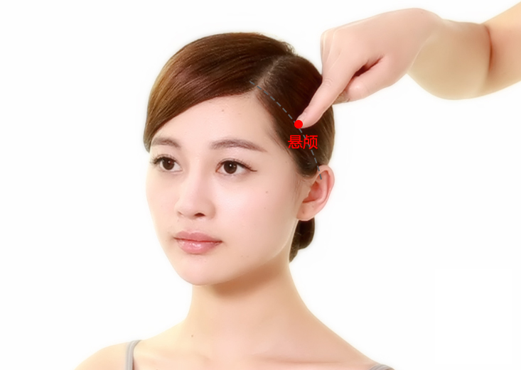 悬颅穴在哪里,怎么艾灸针灸?偏头痛、面肿、齿痛 悬颅穴在哪里,怎么艾灸针灸?偏头痛、面肿、齿痛